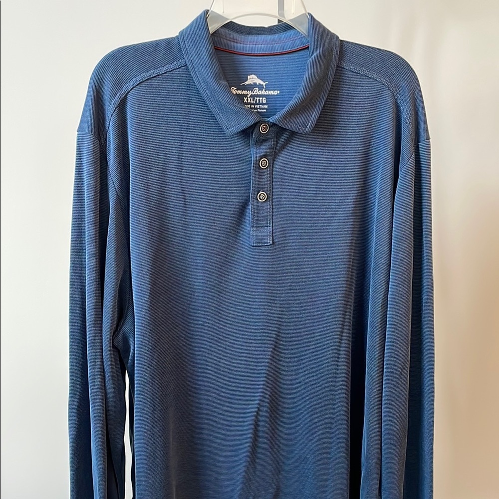 Tommy Bahama Men's Blue Polo Shirt